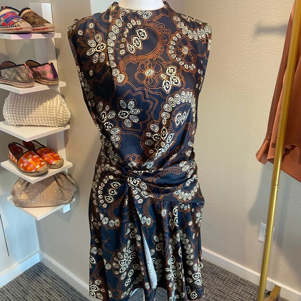SOLD Dion Printed Mini Dress | ALC - Picture 9 of 13